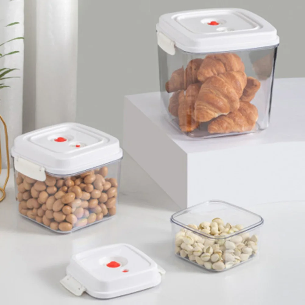 Custodia per alimenti secchi da 3 pezzi Scatola per alimenti ermetica di grande capacità Contenitore per cereali multifunzione per chicchi di zucchero e caffè
