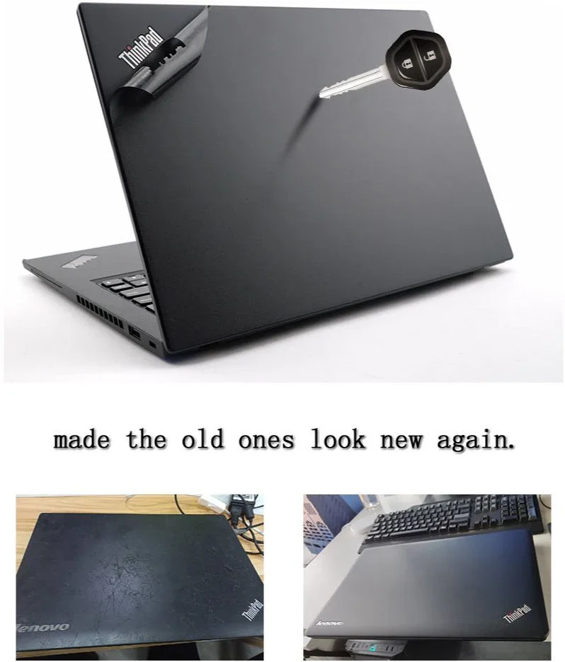 KH Special Carbon fiber Laptop Sticker Skin Cover Protector for Lenovo ThinkPad X390 X280 X270 X260 X250 X240 Notebook