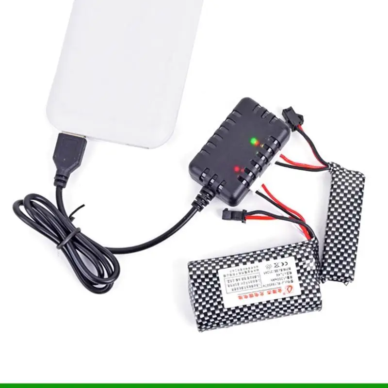 

U55C 2 in1 1000Mah x 2 7.4V Li-ion Lithium Battery USB XH-3P Plug