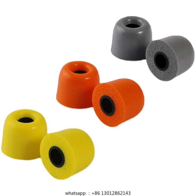 

Модернизированные беруши, импортные губчатые крышки с медленным отскоком, противошумные и звукоизоляционные аксессуары для наушников, несиликон