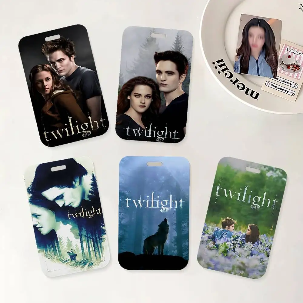 

Держатель для бейджа TV T-Twilight с ремешком на шею для офиса, школы, для именных карт и удостоверений