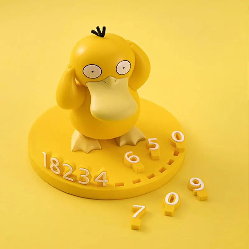 pokemon-acao-anime-figura-pikachu-brinquedos-modelo-charmander-psyduck-squirtle-jigglypuff-bulbasaur-kawaii-bonito-placa-de-numero-de-estacionamento