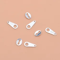 10PCS 925 sterling silver jewelry accessories bracelet connection piece necklace connection buckle handmade DIY material