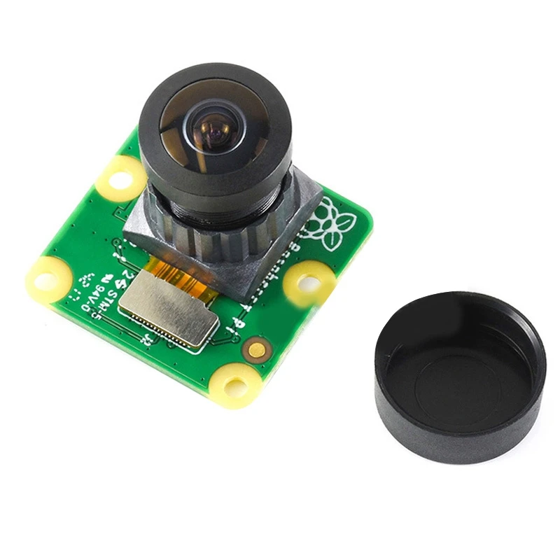 AA87C Waveshare para câmera Raspberry Pi V2 3a geração B + módulo IMX219 8 milhões de pixels 160 °   Campo de Visão