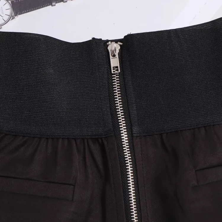 Damesmode Zwarte Stof Elastisch Korset Vrouwelijke Buikband Jas Tailleband Jurk Decration Brede Riem J052