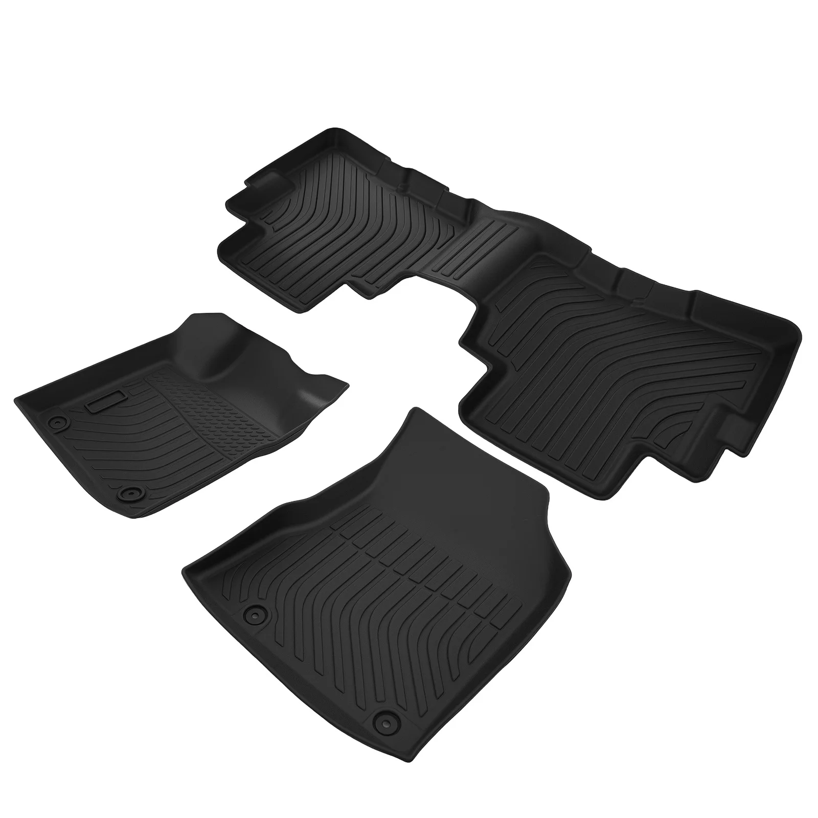 

Black Custom Fit Floor Mats for Nissan Murano 2019-2023 TPE Rubber Waterproof