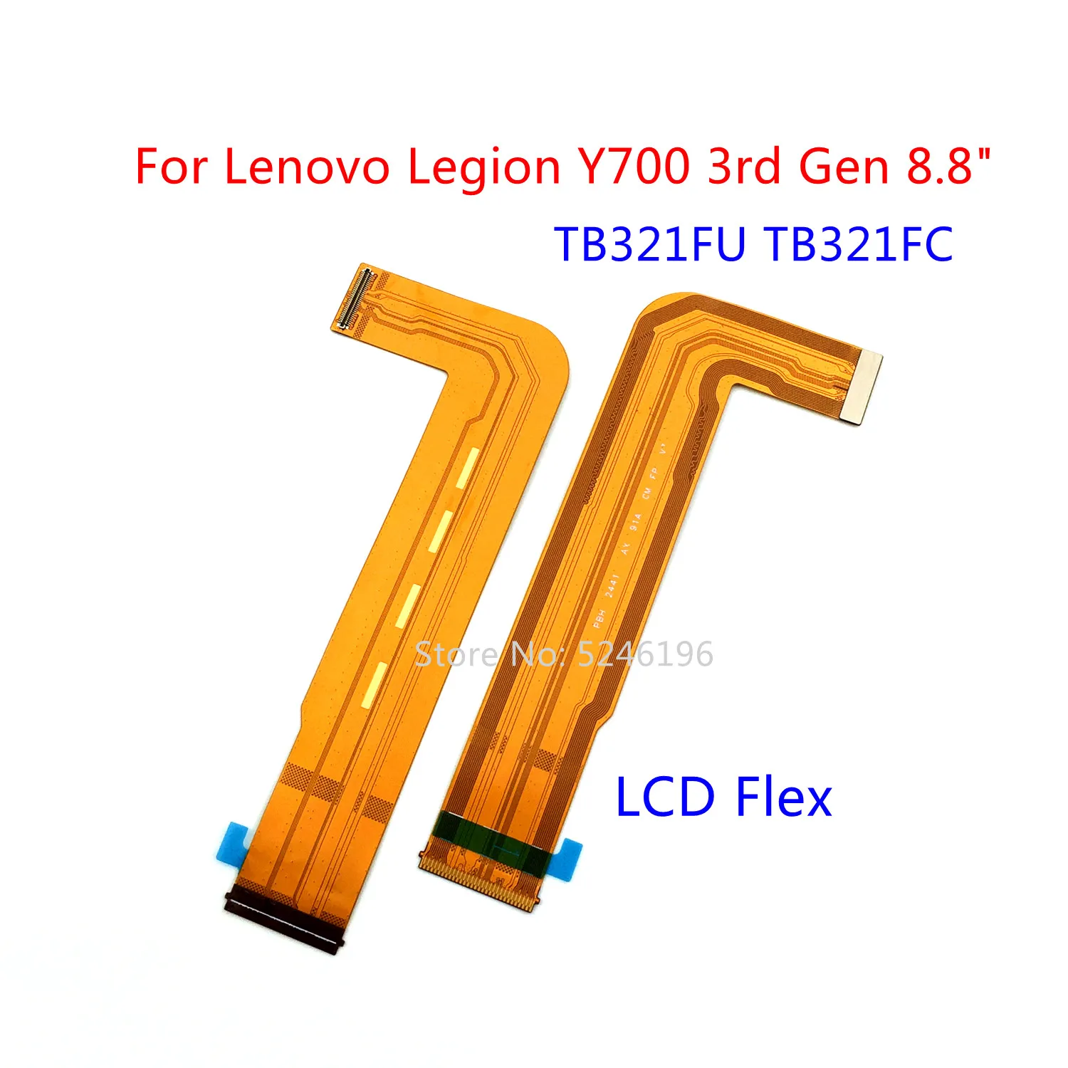 1pcs LCD Display Flex Cable Connect Mainboard For For Lenovo Legion Y700 3rd Gen 8.8