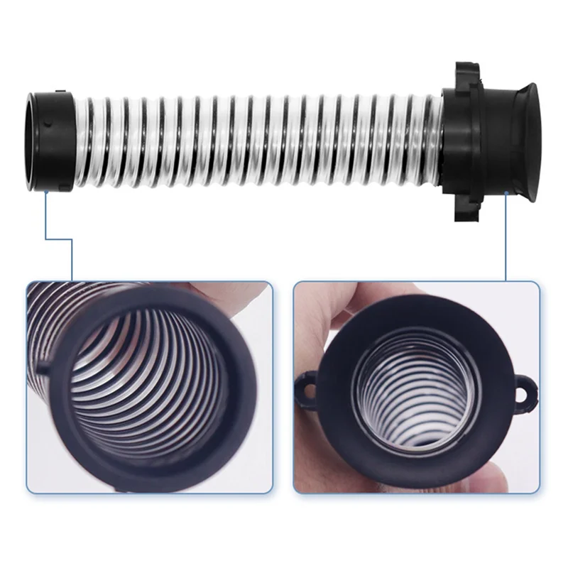 

GTBL 2X Vacuum Hose For Bissell X7(2832Z) / X7pro(2955Z)Floor Scrubber Brush Head Parts Threaded Pipe Fittings