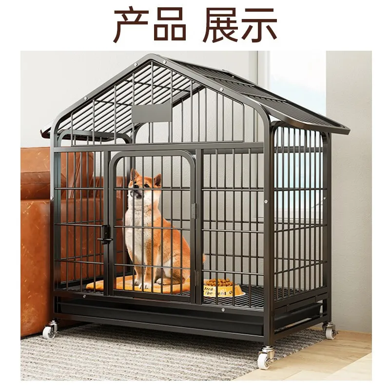 

Клетка для маленьких и средних собак, квадратная трубка, клетка для собак, бытовая