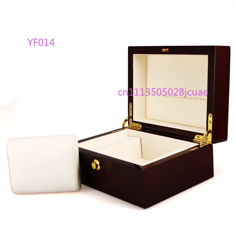 

High-end wooden watch packaging box, high-gloss paint watch box, gift, jewelry watch storage box.18*13.5*9cm