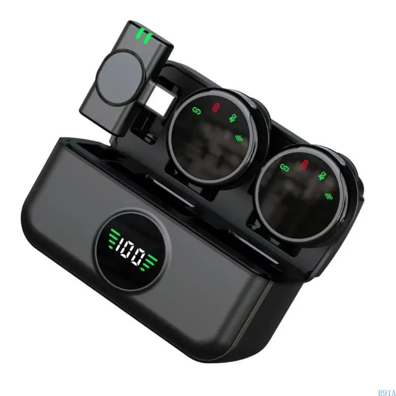 R91A магнитный беспроводной микрофон лавальер микрофон для лавальер