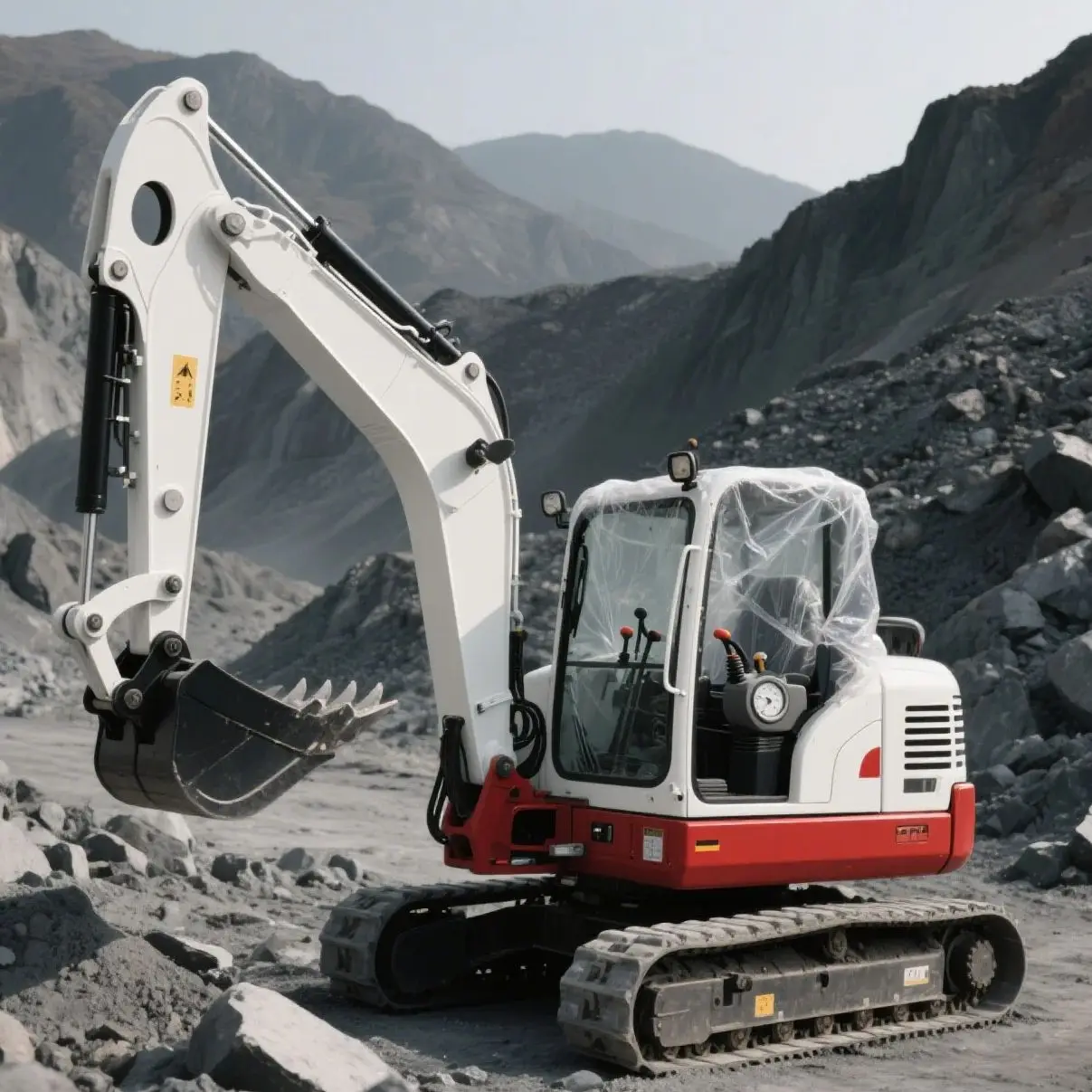 

Customized mini excavator EPA Euro 5 optional Kubota engine tracked mechanical equipment for farm use and household use