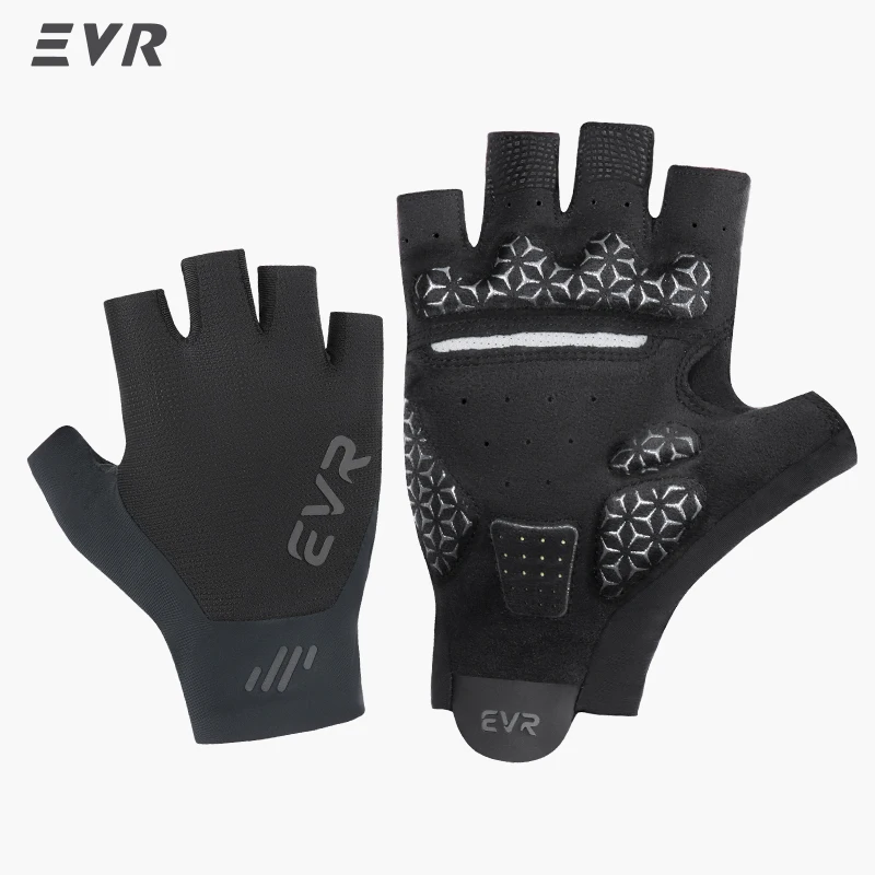 EVR Fietshandschoenen Heren en Dames Fiets Halfvingerhandschoenen Zomer Antislip Schokabsorberende Mountainbike Racefietshandschoenen