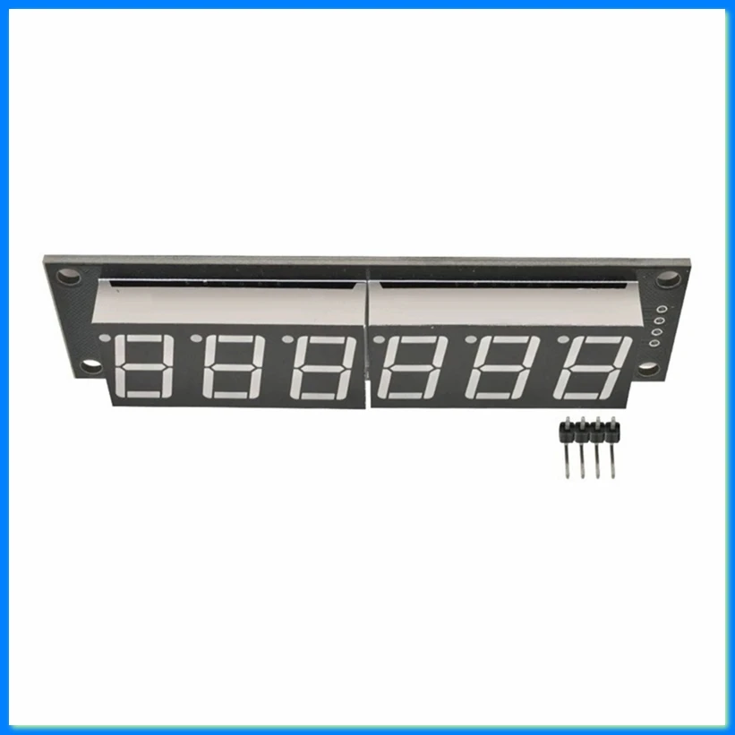 TM1637 6-Digit 0.56 Inch 7 Segments Digital Tube Clock Module White LED Display-A75P