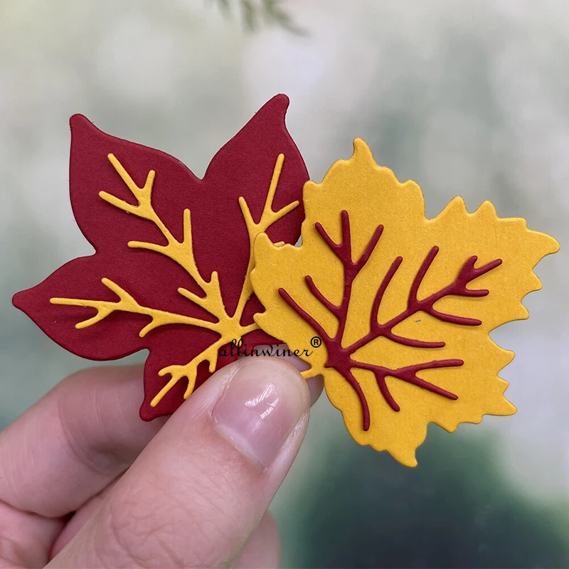 New Autumn maple leaves DIY Craft Metal Cutting Die Scrapbook Embossed Paper Card Album Craft Template Stencil Dies