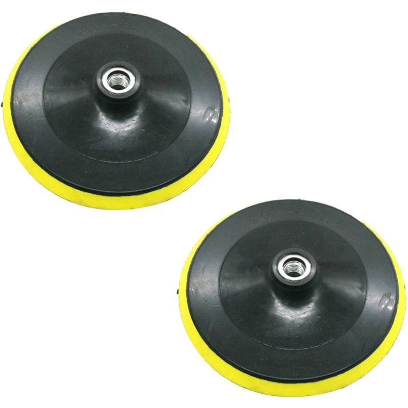 Disco de polimento da roda de suporte do disco de moagem elétrica de 7 polegadas 180mm com disco de polimento do chassi