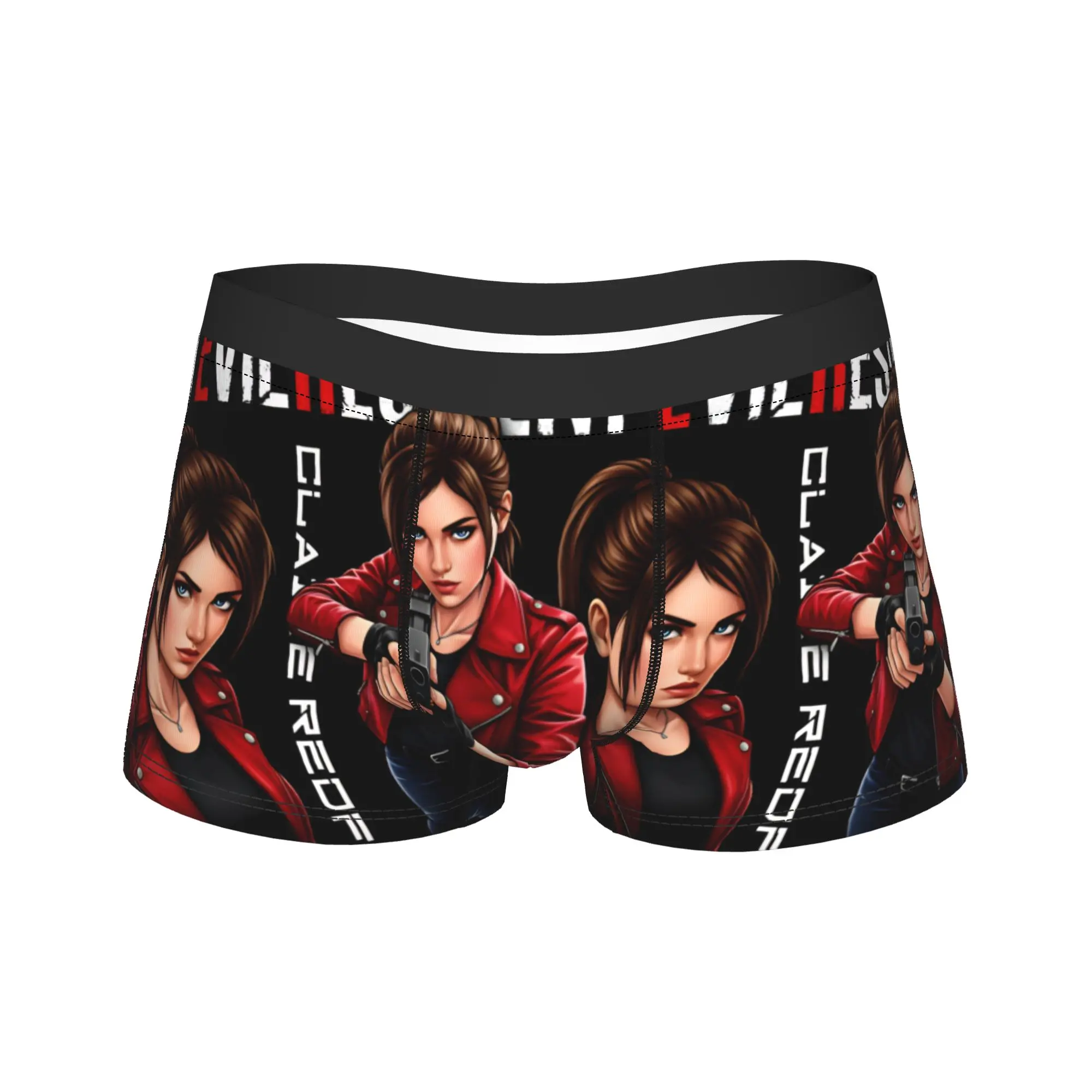 

Claire Redfield Residents Evils Fanart Boxershorts Pouch Underwear Hot Sale Print Boxer Brief Soft Trend Man Panties Large Size