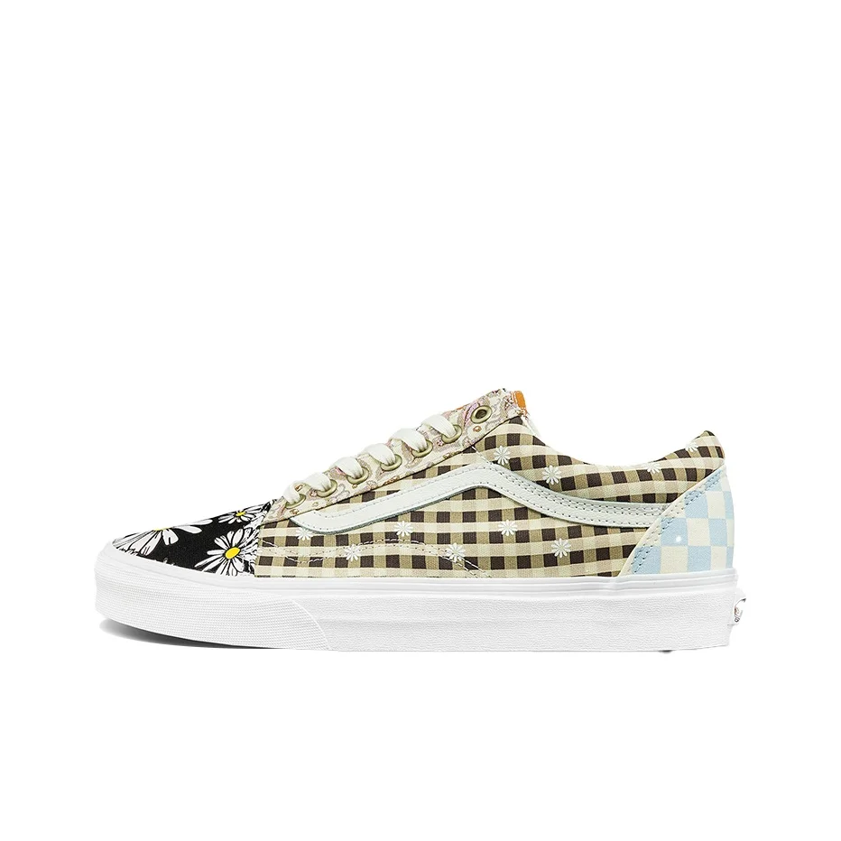 POIZON Old Skool Vans 'Meadow Patchwork'