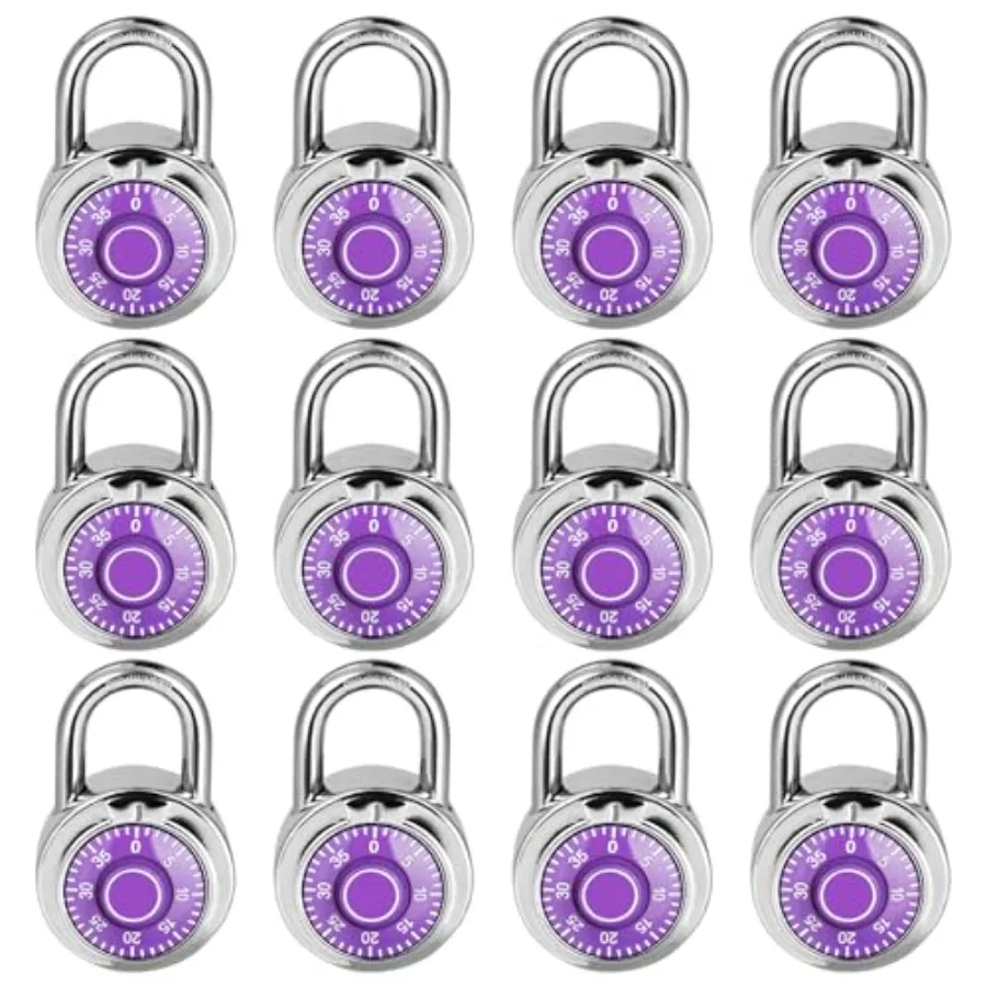 

Combination Lock Standard Dial Combination Lock of ; Turnplate 2 in. Wide Fixed Three Digital Combination for School Gym and Lo