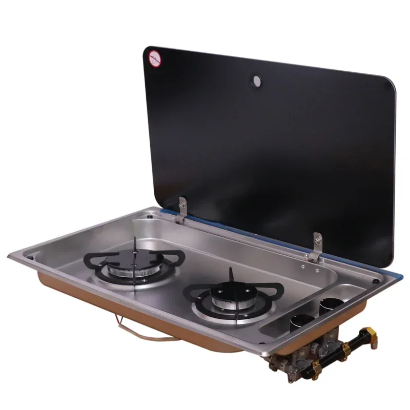 

Burner Pull Type Gas Stove Boat Caravan RV Stainless Steel Universal Rv Boat Sink