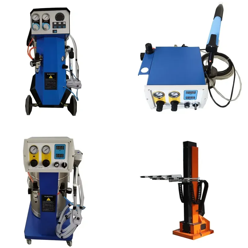 New Manual Electrostatic Powder Coater with Spray Gun for High Efficiency Spraying of Aluminum Substrates