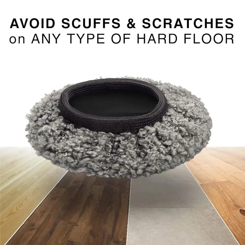 【Big Deal】Multi-Surface Furniture Sliders For Carpet & Hard Floors - 4 Furniture Movers For Carpeted Floors And 4 Hardwood Socks