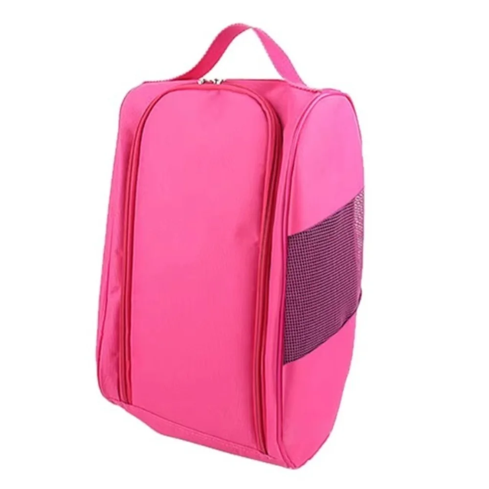 New Hand-Held Shoe Carrier Bag Oxford Cloth Lightweight Shoe Storage Bag Multifunction Breathable Golf Shoe Bag