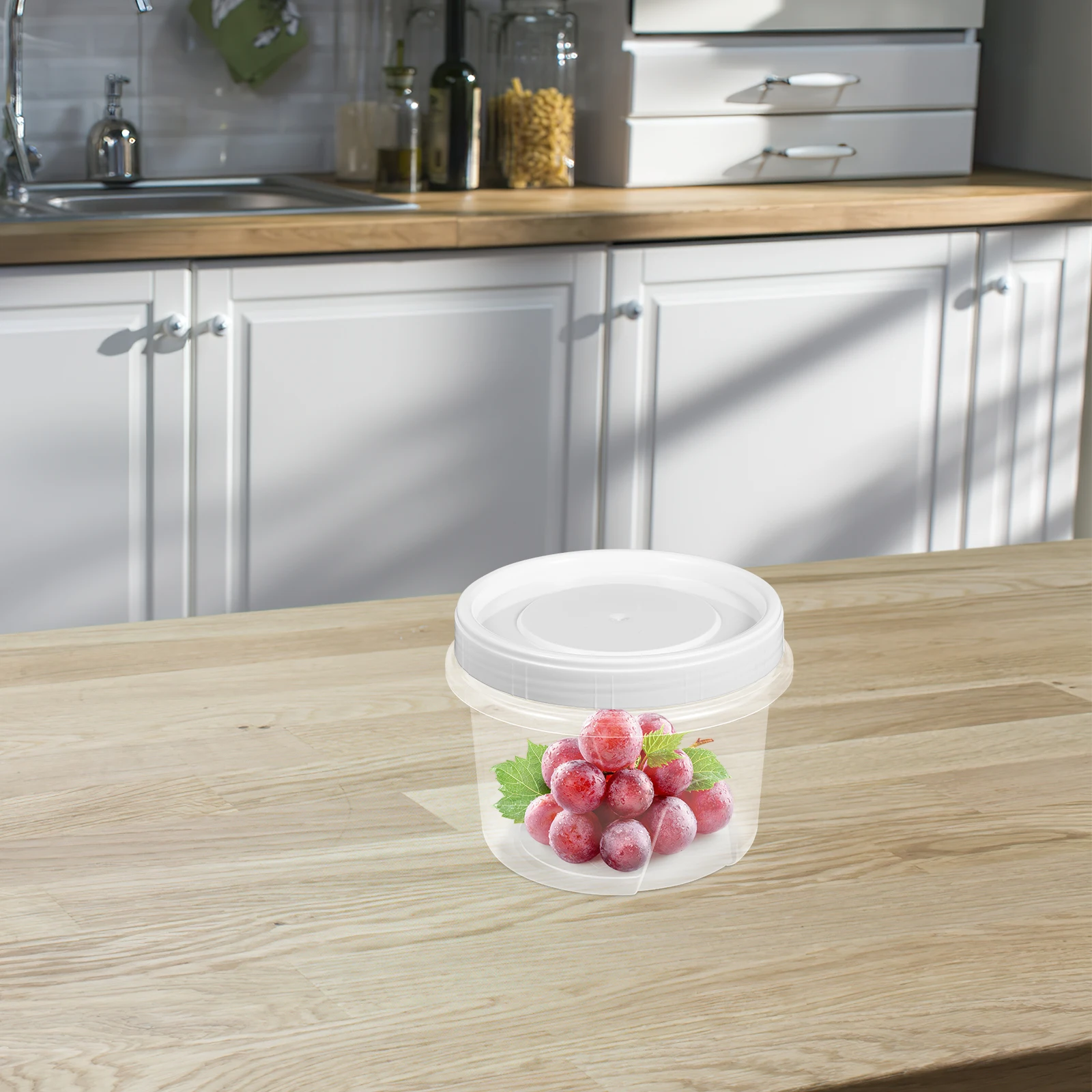 

2Pcs Stackable Fridge Storage Bins PP Material Food Preservation Box Refrigerator Organizer Crisper Container Freezer Containers