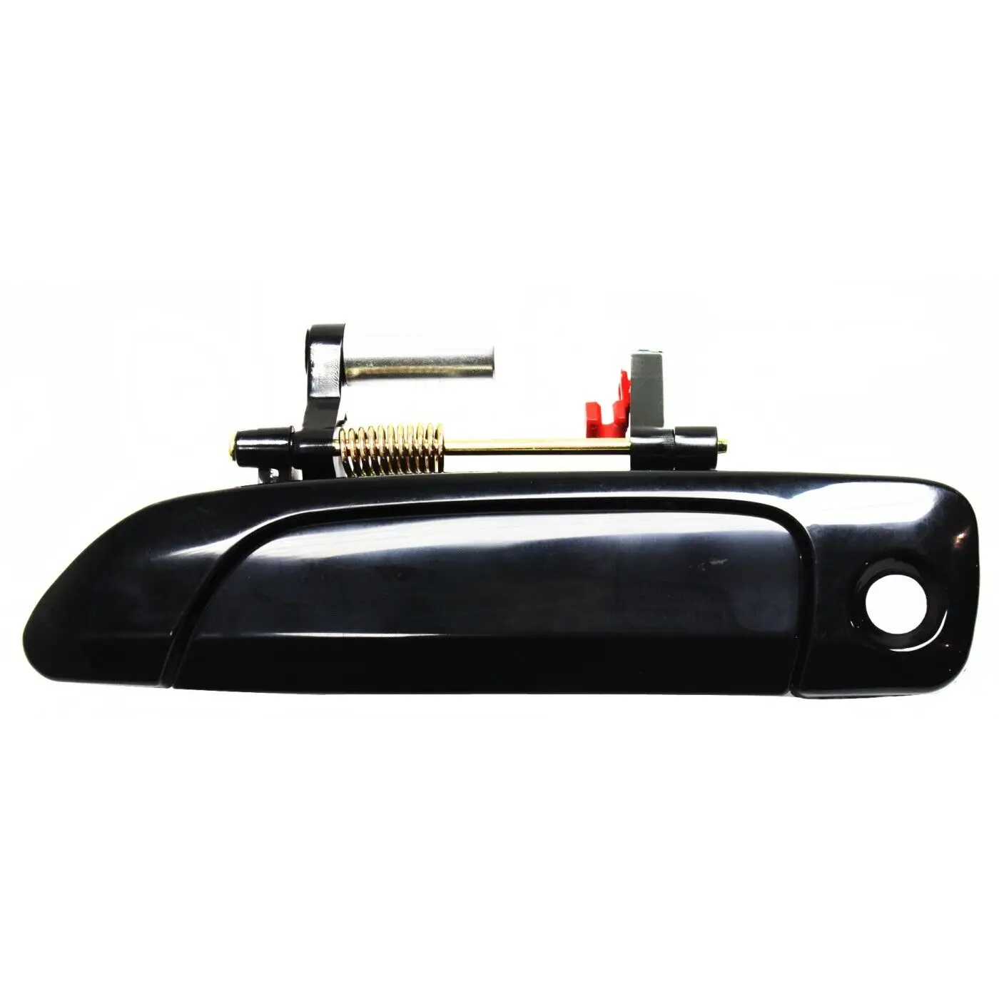 Left Front Exterior Outside Door Handles Black LH New for 2001-2005 Honda Civic Sedan—L49A