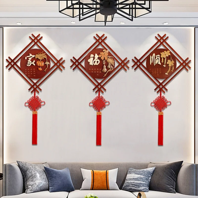 Новинка, украшение на стену в китайском стиле для гостиной, столовой, прихожей, фоновое украшение на стену, украшение на стену в китайском стиле