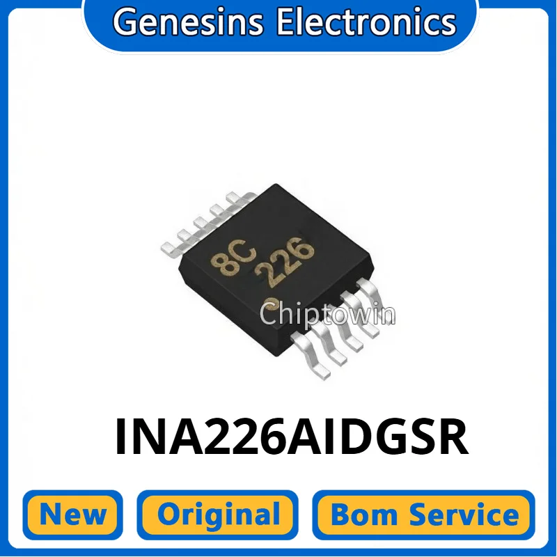 5/50/500 pcs INA226AIDGS INA226AIDGSR INA226AIDGST INA226 MSOP-10 Power Monitor IC W7