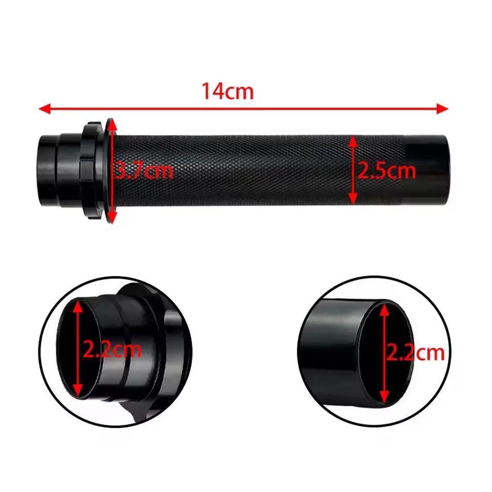Aluminum Motocross Throttle Tube Handle Twist Grip Accelerator For Segway X260 X160 For Surron SurRon Lightbee Light Bee X S L1E