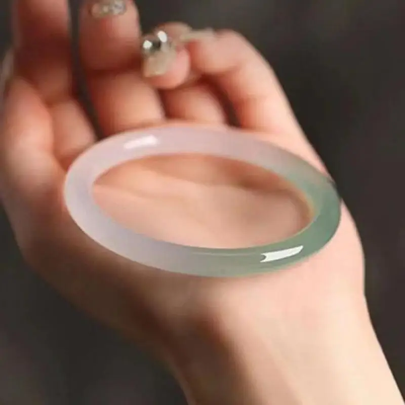 Certified Burmese Jade Bangle Women Fine Jewelry Natural Myanmar Jadeite Ice Floating Green Burma Jade Bangles Bracelets
