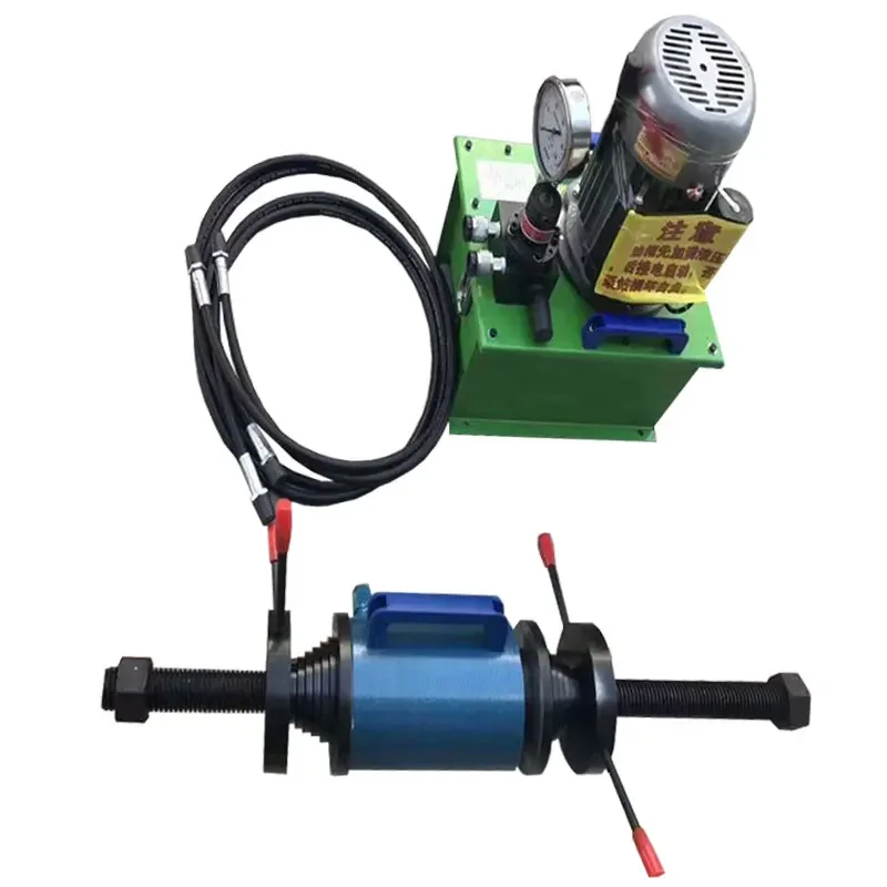 Portable pin press crawler manual/electric hydraulic pump excavator sleeve press chain machine