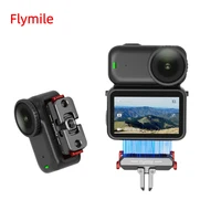 Flymile-Soporte de Base magnético de liberación rápida para accesorios DJI Osmo NANO, adaptador de soporte de extensión de aleación de aluminio, doble garra