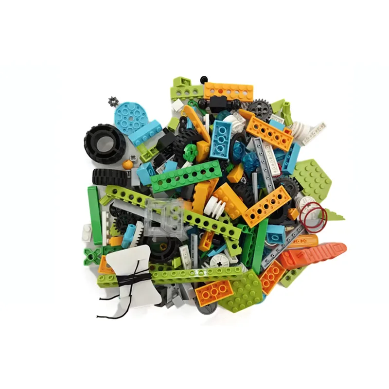 280PCS Programmazione FAI DA TE Robot Mattoni Elettronici Hub Motore Kit Compatibile con Blocchi di Costruzione WeDo 2.0 45300 Robotica Educativa