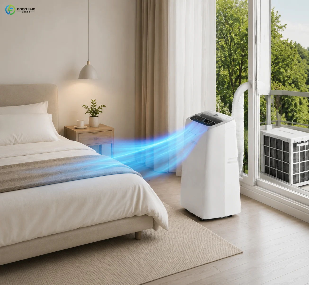 EU Best Selling Portable Split Air Conditioner Inverter Mobile AC Cooling Heating Energy Efficient for Home Use