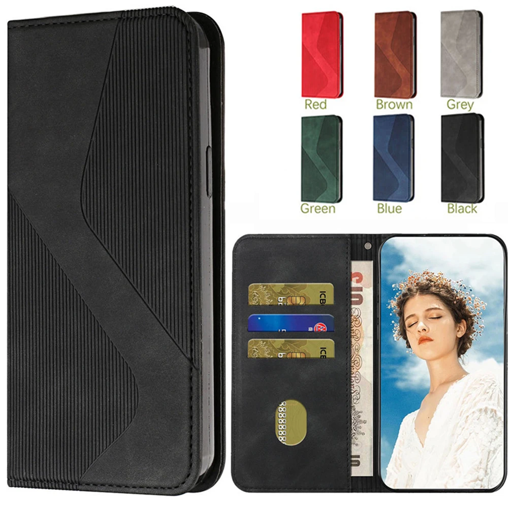 

Edge60 Stylus 5G 2025 Роскошный чехол для Motorola Moto Edge 60 Fusion Магнитный кожаный флип-книжка Moto Edge 60 60s Pro Cover