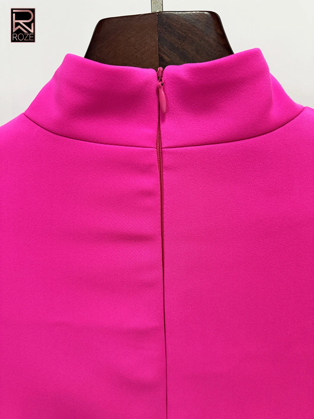 فستان ماكسي نسائي أنيق نحيف بأكمام بتلات سادة فساتين طويلة 2025 كم طويل الياقة المدورة فساتين حفلات النادي