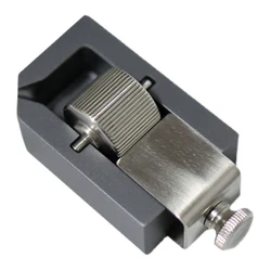 Leather Edge Dye Oil Box Handmade Leather Craft Tool 10ML Oil Storage with Recycle Groove Gear Type Roller Adjustable Thickness