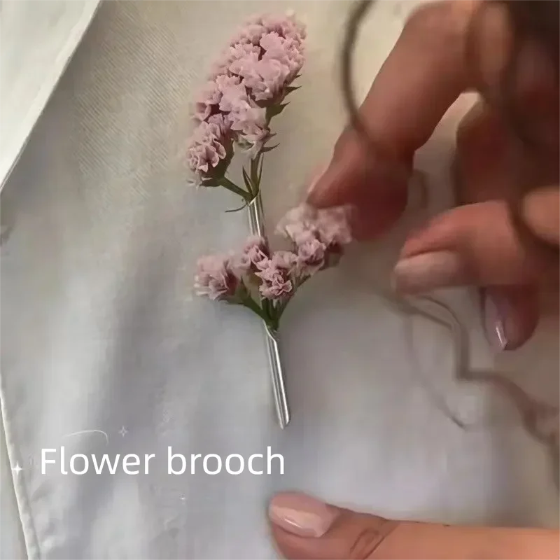 

New DIY Flower Arrangement Brooch for Women Unique Creative Design Atmospheric Sense Fashion Corsage Pin Accessory