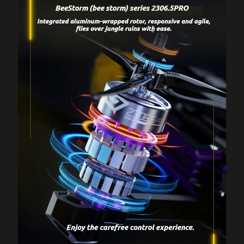 SpeedyBee Mario5 Dron FPV DC/XH O4 Air Unit Pro 5-calowy F405 V4 ESC BLS 55A Zestaw Zasilający do Drona DIY FPV, Prezent na Urodziny dla Chłopca