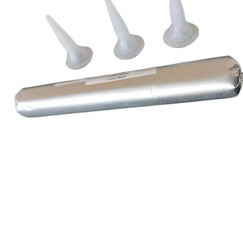 مانع تسرب باب ونافذة السيارات من مادة البولي يوريثين، مانع تسرب مقاوم للماء للزجاج الأمامي الأسود سعة 600 مل، لاصق هيكلي #4