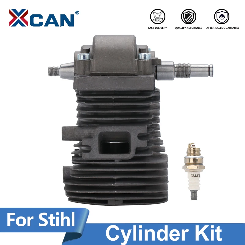 

XCAN 37mm Cylinder Piston Crankshaft Kit for Stihl MS170 Garden Tools Chainsaw Engine Parts Replace 1132 030 0402 1130 020 1208