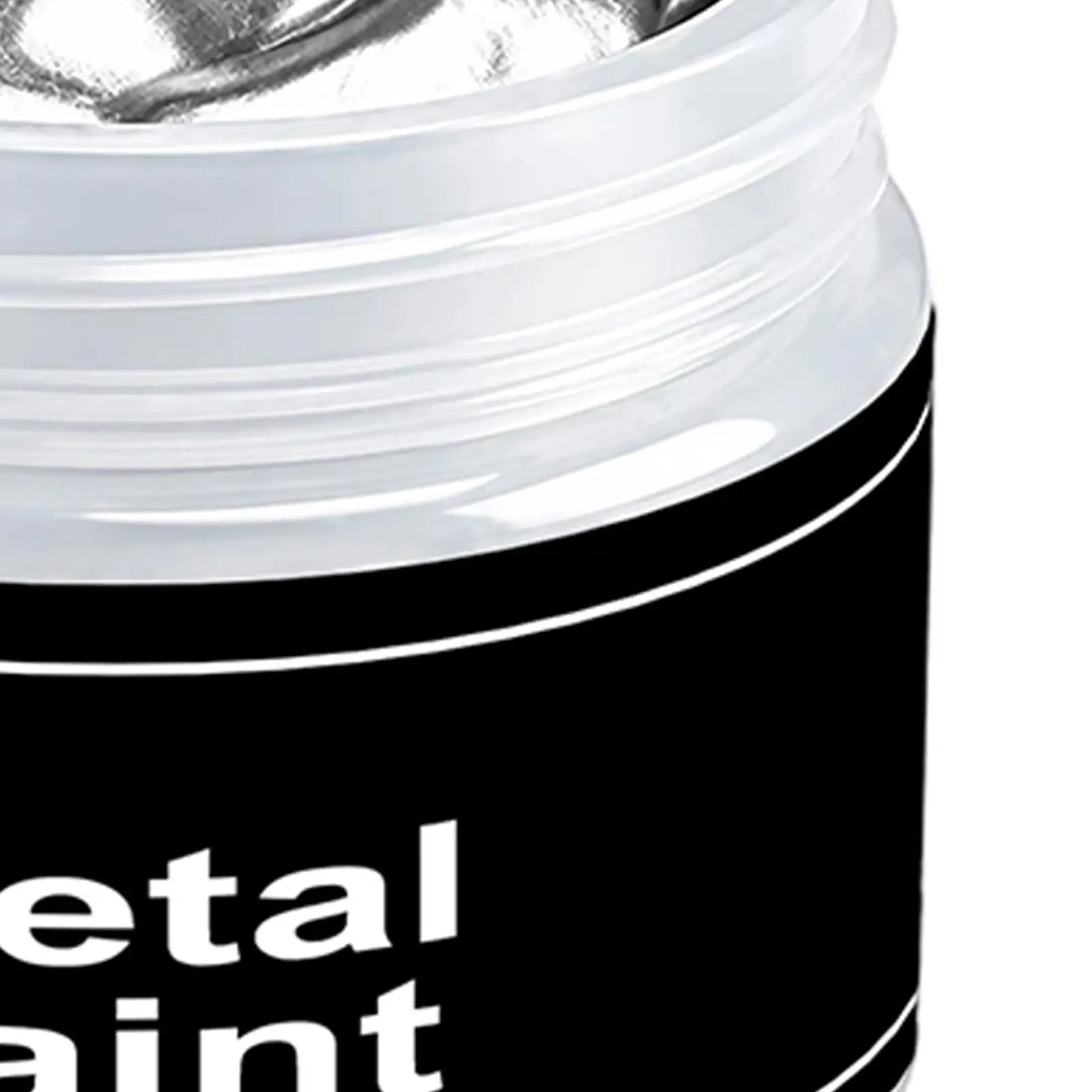 Metal Paint Silver Quick Dry Anti-Crack Anti-Peel Craft Paint 50g for Wood Metal Plastic Ceramic Anti-Rust Coating Waterproof ﻿