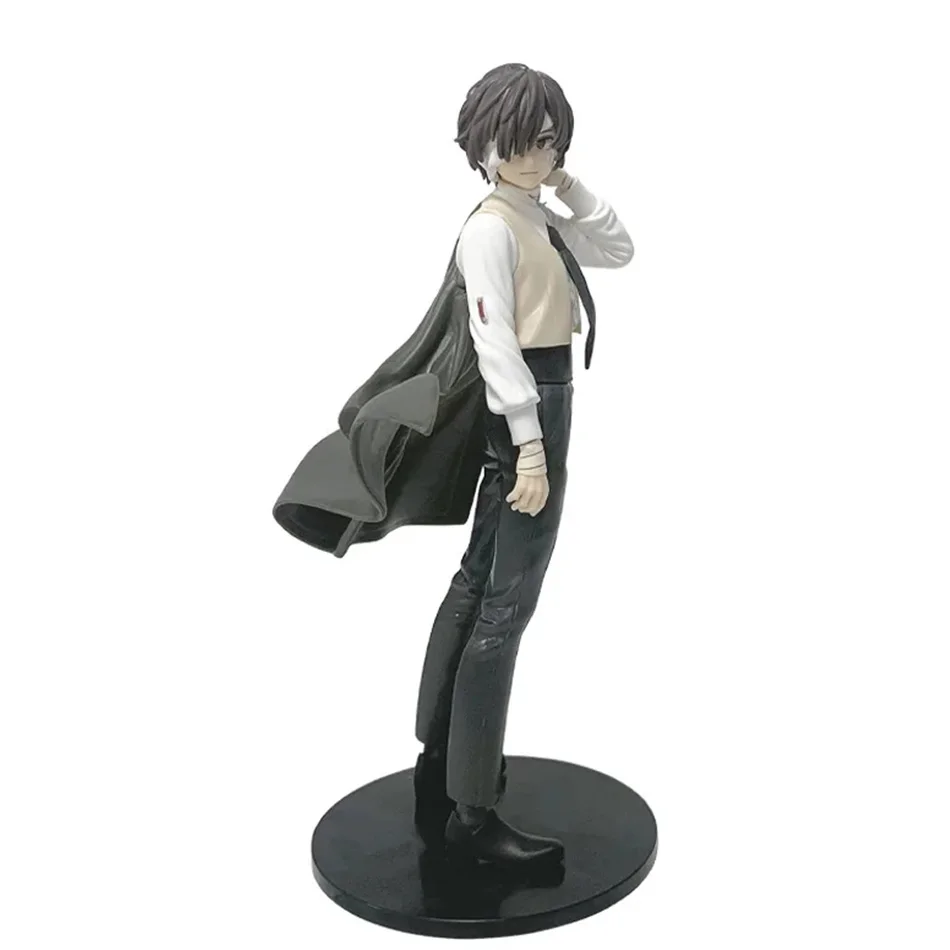22Cm Bungou Zwerfhonden Anime Figuur Jeugd Dazai Action Figure Nakahara Chuuya Beeldje Pvc Collection Model Pop Speelgoed