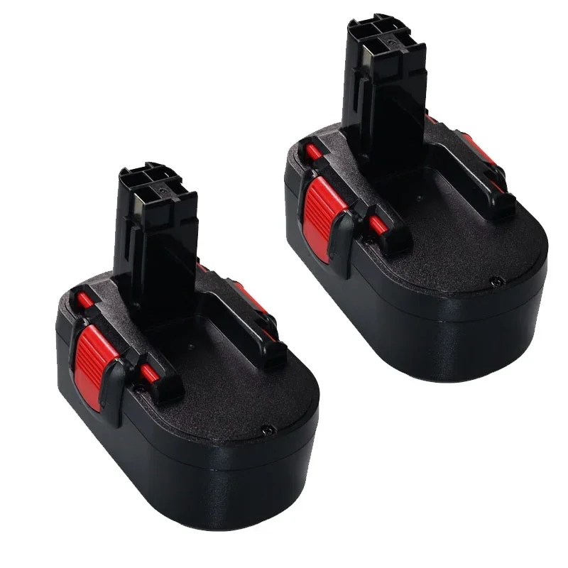 

NEW 2PCS 18V 12.8Ah Remplacement Battery for Bosch BAT025 BAT026 BAT160 2607335277 2607335535 2607335735 PSR 18 VE-2 GSR