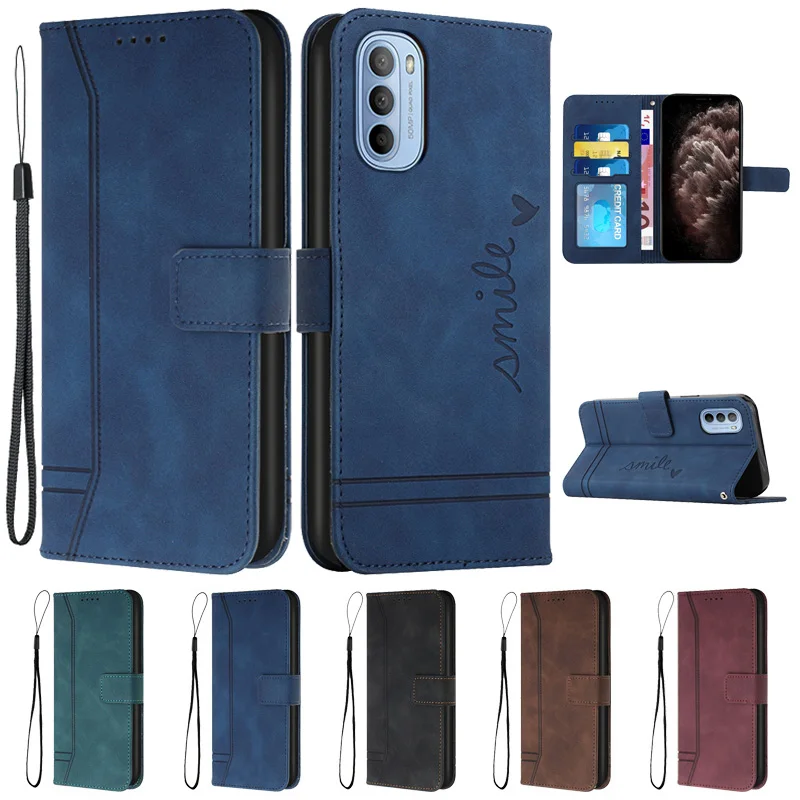 Etui Moto G51 5G do Moto G51 5G Cover Retro Wallet Leather Flip Case na Motorola Moto G 51 G71 G31 G41 Etui na telefon Capa