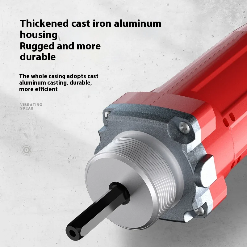 Portable Small Rechargeable Concrete Vibrator Machine Industrial Electric Inserted Mortar Cement Vibrator