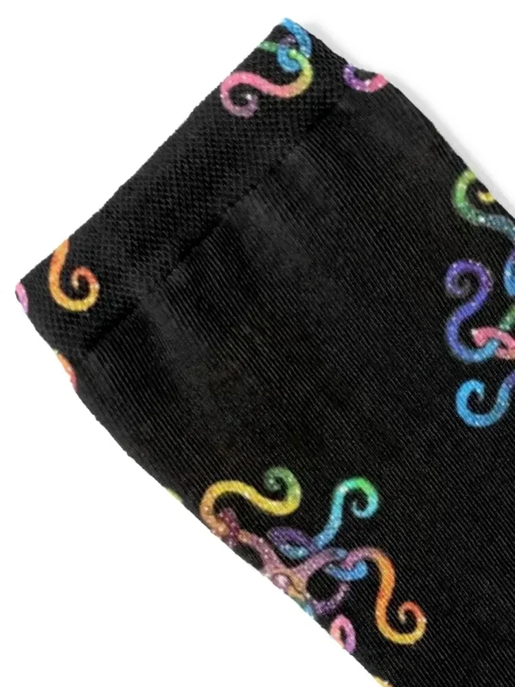 Cosmic Octopus Celtic Knot Socks heated crazy Male Socks Women's